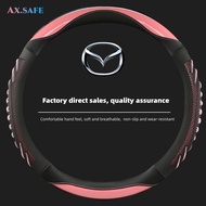 Mazda steering wheel cover mazda2 mazda3 mazda6 cx3 cx30 cx5 cx8 cx9 fashion steering wheel cover ca
