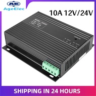 ◎Age Elec◎ 12V/24V 10A Diesel Generator Genset Intelligent Battery Charger na may Tagapag-charge ng 
