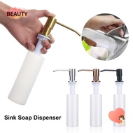 BEAUTY Sink Soap Dispenser Countertop Detergent Stainless Steel Bathroom Accessories