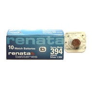 SG stock Renata 394 SR936 SR936SW Watch Battery.Made in Switzerland Button Cell Batteries