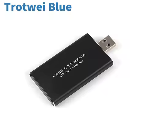 MSATA to USB 5Gbps USB 3.0 to mSATA SSD Enclosure USB3.0 to mSATA Case Hard Disk Adapter M2 SSD Exte