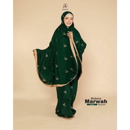 Mukena Decision Lace Embroidery Arrafi Mukena Marwah Decision Matt Rayon Premium