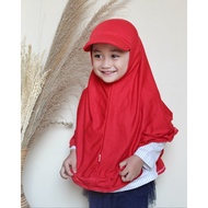 Children's Hijab Sporty Hat I Hijab Sports Jersey Hat Cute Children's Hijab/