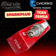 C-WORKS SPARKPLUG (TCA6/C6HSA) FOR SOUL i/GRAVIS/GEAR/KAWASAKI FURY/SKYDRIVE