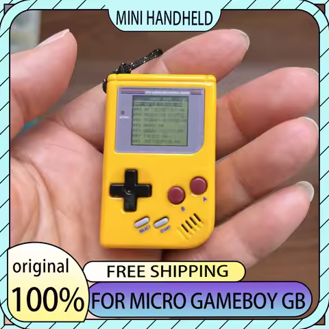 FOR Micro GameBoy GB Portable Mini Handheld Console Super Mini Console Version Upgrade GAMEBOY Key F