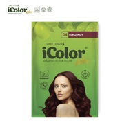 Icolor ORGANIC HAIR DYE SHAMPOO 25ml per Sachet