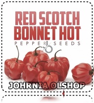 Johrnia 5 Benih Biji PEPPER Red Scotch Bonnet