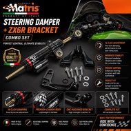 ZX6R Matris Steering Damper ZX6R Kawasaki 2025 2026 ZX6R Damper Full Set PNP Matris Damper ZX6R Kawa