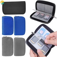 Portable Colorful 22 Slots Memory Cards Zipper Storage Bag For CF/SD/Micro SD/SDHC/MS/DS Card Mini Universal Nylon Game Camera SD Cards Collection Protector Case