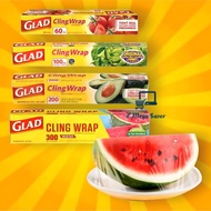 Glad Cling Wrap 60ft/100ft/200ft/300ft