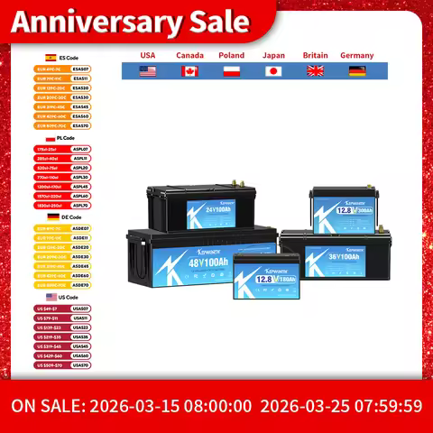 New 12V 24V 50Ah 100Ah 120Ah 180Ah 200Ah 300Ah Lithium Iron Phosphate Battery For Golf Cart EV RV So