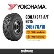 245/70/16 Yokohama Geolandar AT G015 (With Installation)