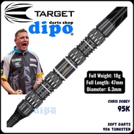 TARGET CHRIS DOBEY 95K SP Player Model (95% Tungsten) - TARGET Soft Darts