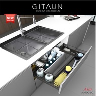 [AIM] Aluminium Pull Out Kitchen Accessories / Pull Out Basket / Kitchen Drawer / Laci Kabinet / AG900-SC