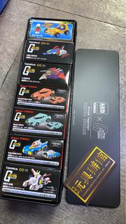 屯門小店 全新 Tomica Premium  Unlimited 系列合金車-機動戰士高達 太 空母艦木馬號G-戰機核心戰機 Ride on 越野車阿寶及馬沙SP量產渣古 紅彗星馬沙專用渣古II M