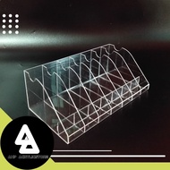 Acrylic Belt Holder Rack Acrylic Belt Buckle Storage