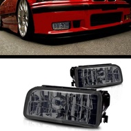 1992-1999 BMW E36 M3 3 Series ไฟตัดหมอกกันชนหน้าโคมไฟควันแก้วเลนส์คู่
