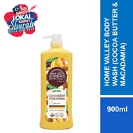 Home Valley Body Shampoo - Cocoa Butter & Macadamia (900ml)