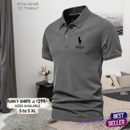 HITAM [Sale] Polo Collar logo Polo Text Black T-Shirt Collar Adult Shirt/T-Shirt Men's Polo Shirt/Uniform Shirt. Polo Collar Adult Men Polo Collar, Polo Cool Fabric