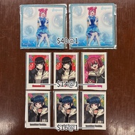 Lovelive!Sunshine!! Aqours 津島善子/津島夜羽 黑澤露比(ruby) 黑澤黛雅(dia) 永久水彩亞克力色紙 地元愛仿拍立得小卡