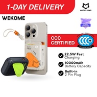 WEKOME Original 3C Powerbank CCC Wireless Magnetic 10000mAh Fast Charging Type C Cable Flight Built 