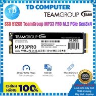 TeamGroup MP33 PRO M.2 PCIe Gen3x4 512GB SSD - Genuine product distributed by Vien Son