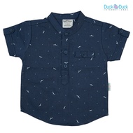 KEMEJA Duck DUCK Baby Navy Shirt
