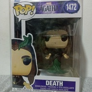 Funko Pop Marvel - Death Funko Pop 1472 Marvel Disney Agatha All Along Death Funko Pop
