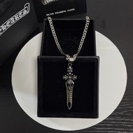 Chrome Hearts outlet necklace銀色寶劍造形頸鏈