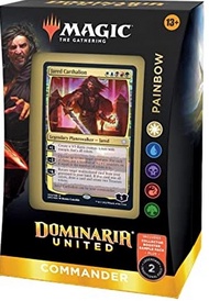 MTG MTGDMU--PACOM MTG Dominaria United Commander Decks Painbow MTG Commander 1 EN Box 0195166129044