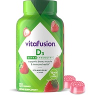 Vitafusion Vitamin D3 Gummies | 3000 IU (75 mcg) Per 2 Gummies Q3QN