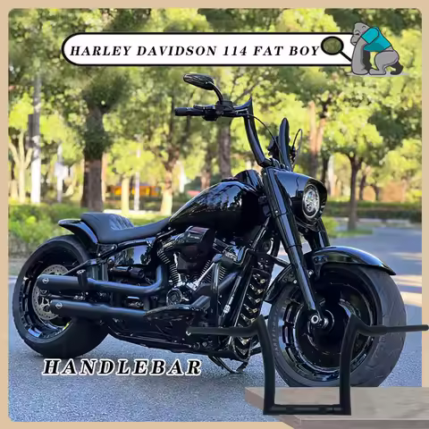 Motorcycle 25mm thick handlebar compatible For harley davidson 114 fat boy Fat Boy Street Bob Breako