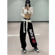 Hip-Hop Hip-Hop Hip-Hop Hip-Hop Sweatpants Women High Waist Loose Casual jazz jazz Dancing Long Pant