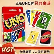 ADNUNO Card Board Game Solitaire Classic Uno Uno Multiplayer Casual Party Board Game Poker 7.5 C5LG