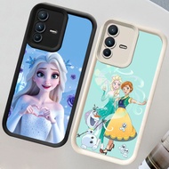 CH53 Elsa and Anna Soft Casing for VIVO Y200 V50 Lite V23E Y75 V23 V60 5G Protective Case