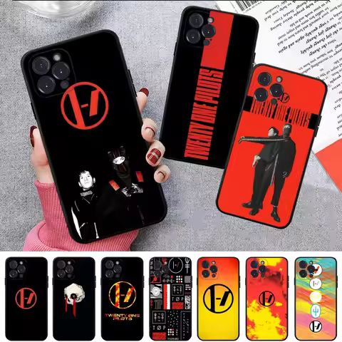 Music T-Twenty One Pilots Phone Case For IPhone 16 15 14 11 12 13 Mini Pro XS Max Cover 6 7 8 Plus X