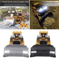[Devoko] Remote Control Bulldozer Toys 1:24 Hobby Rc Front Loader Excavator Dump Tractor