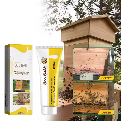 Bee Bait Bee Queen Pheromone Easy Catching Lure Bait Swarm Commander Honey Hive Attract Outdoor Beek