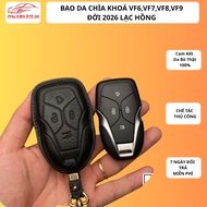Vinfast car key case (6 7 8 9)2026, Lac Hong genuine Togo cowhide car key cover VIN_D4
