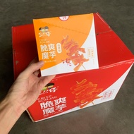 *ยกลัง *Weilong 18กล่อง360ซอง เส้นบุก หม่าล่า หมาล่าบุก ขนมบุกหมาล่า ขนมทานเล่นรสหม่าล่า อาหาร อร่อย