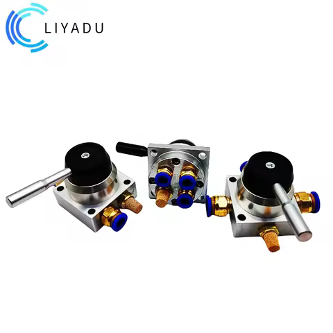 K34R6-8 K34R6-8D K34R6-8L RC1/4 BSP 4 way 3 position Pneumatic air hand control valve accessories ne