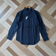 KEMEJA MEN'S BLACK SHIRT B77