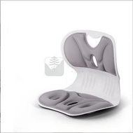 包送貨 -【灰色】矯正護腰坐墊 護脊矯正坐墊 健康坐姿矯正椅背 人體工學盆骨墊 防駝背墊腰托椅