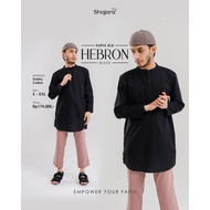 Shajara X Kalasiris Kurta BLG Hebron Black - Muslim Fashion ClothingWanita Latest Menswearkoko
