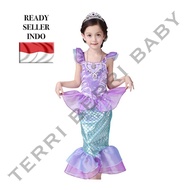 Ariel children's dress, princess dress, princess dress, Ariel children's princess dress, Ariel child