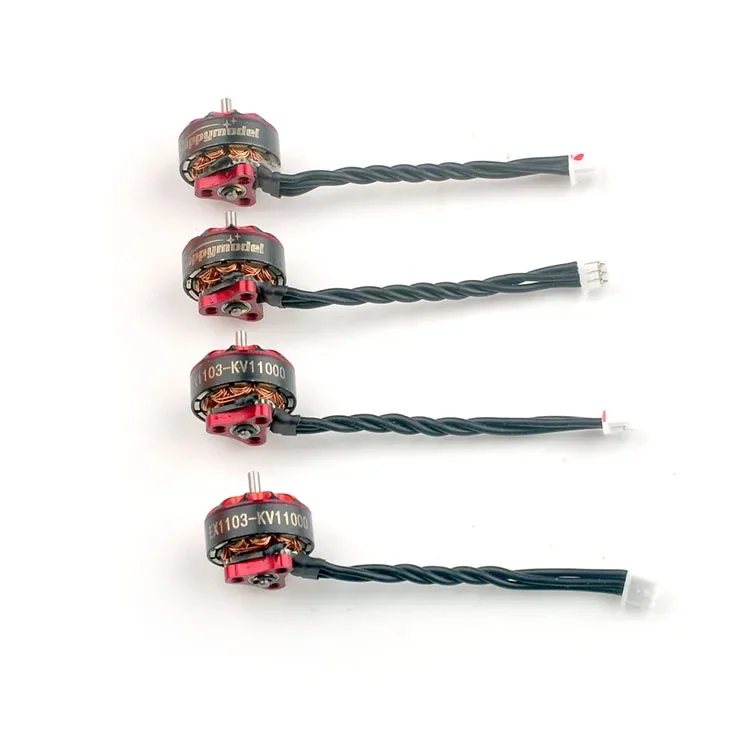 4PCS HappyModel EX1103 KV11000 1-2S มอเตอร์แบบไม่มีแปรงสําหรับ Bassline 2S Micro 90 มม.FPV Drone ชิ้