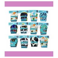 [Ready Stock] 2 pair Soft Baby Anti-Scratch Mittens GGR