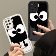Casing For Smartphpne OPPO A94 4G OPPO F19 Pro OPPO Reno 5F OPPO Reno 5 Lite Full Package Anti Drop protection Matte Retro Style Soft Phone Case  With Cartoon Pattern