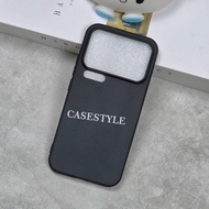 Xiaomi 17 Pro Case Xiaomi 17 Pro Max Softcase Candy Macaron Square Black Plain Case Xiaomi 17 Pro Xi