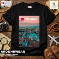 DENMARK 19 SOUVENIR T-SHIRT, WEAR ORIGINAL DENMARK 6 PREMIUM SOUVENIR MATERIAL GIFT